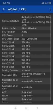 arvostelu Xiaomi Mi 8: RAM