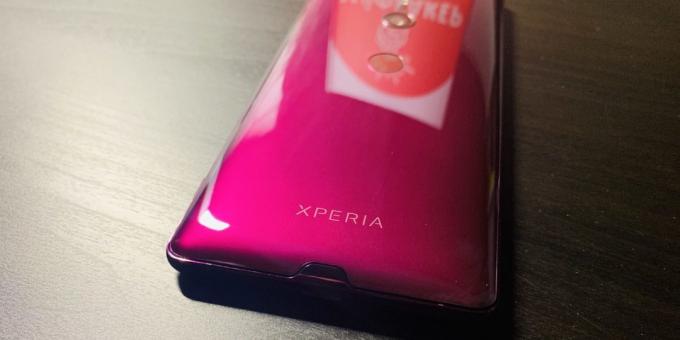 Sony Xperia XZ3: Takapaneelin