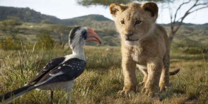 "The Lion King": pieni Simba ja Zazu