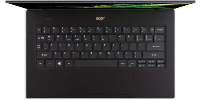 CES 2019: Acer Swift 7 Näppäimistö