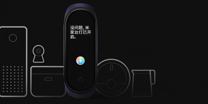 Xiaomi Mi Band 4 pystyy ohjaamaan laitteita