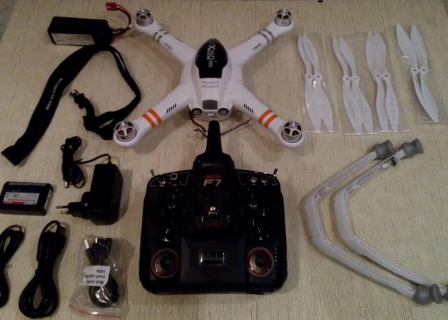 YHTEENVETO: quadrocopter Walkera X350 Pro - avoimen lähdekoodin analoginen Phantom