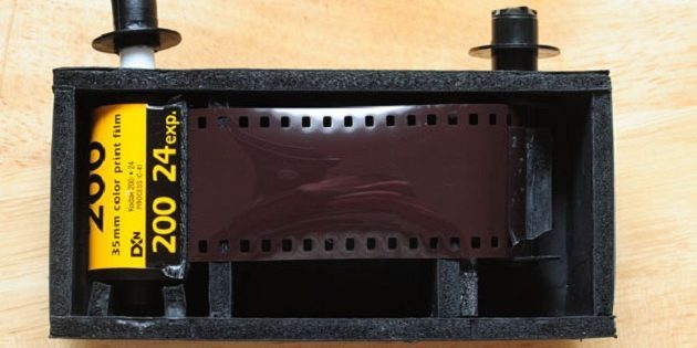 Pinhole Kamera: Film