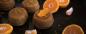 Tangerine-muffinit sitrushedelmien siirapilla