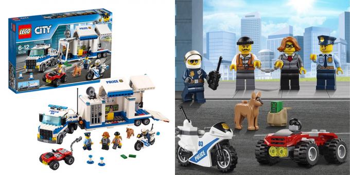 Lego City Poliisin liikkuva komentokeskus