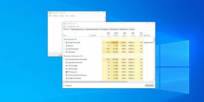 Windows Muistio on erittäin kevyt ja nopea