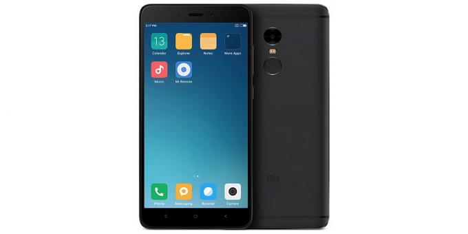 Talousarvio älypuhelimet: Xiaomi redmi Note 4X