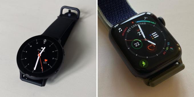 Samsung Galaxy Watch Active 2: Vertailu Apple Watch Series 5