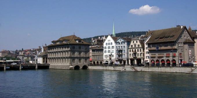Top kaupunkien välillä asuu Zürichissä
