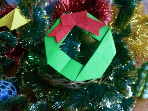 christmas origami