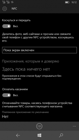 Lumia 950 XL: NFC-asetus