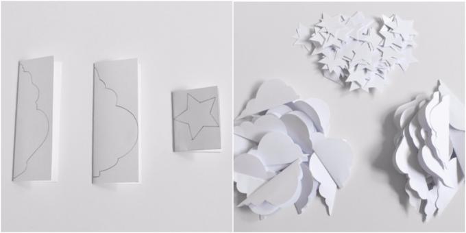 Joulu seppele tehty paperista