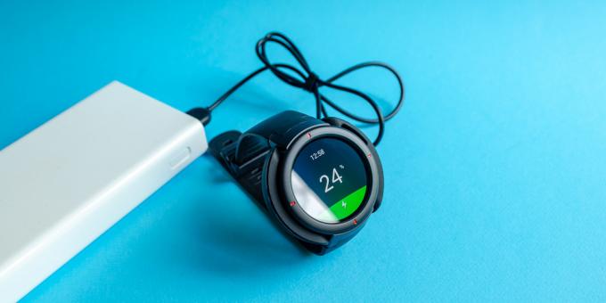 Yleiskatsaus Amazfit Verge: Charging