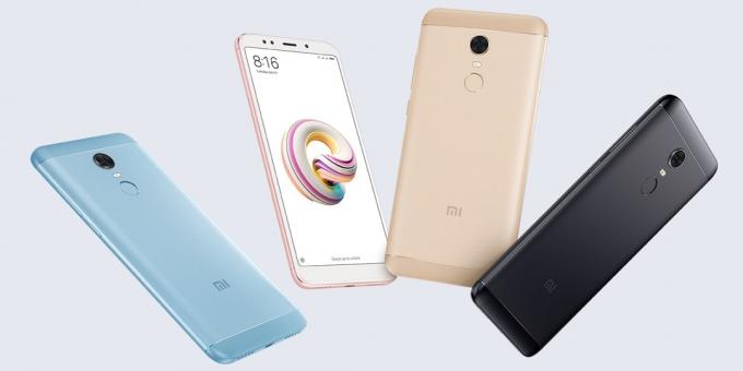 Suosittuja kohteita 2018: Xiaomi älypuhelimet