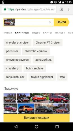 "Yandex": Hae kuvan