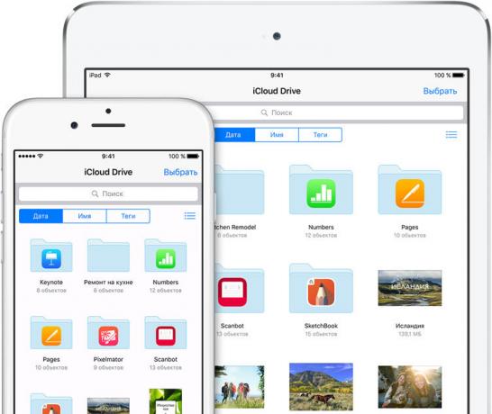 Launch iCloud Drive perusnäytöltä iOS 9