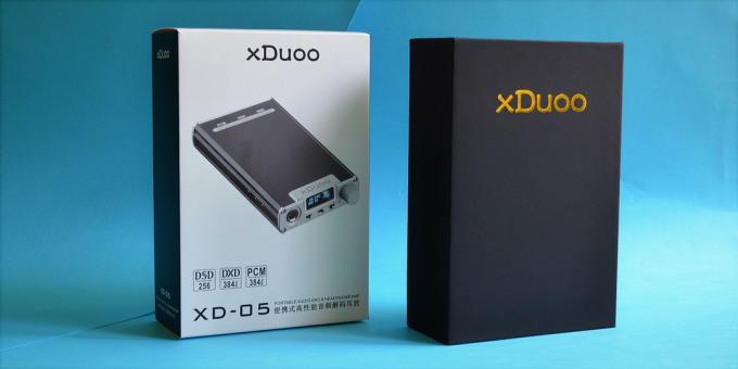 xDuoo XD-05: pakkaus