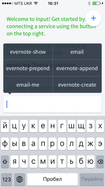 Input iOS - hardcore työtä tietoja Evernote, löysällä, Gmail, Dropbox ja muut palvelut