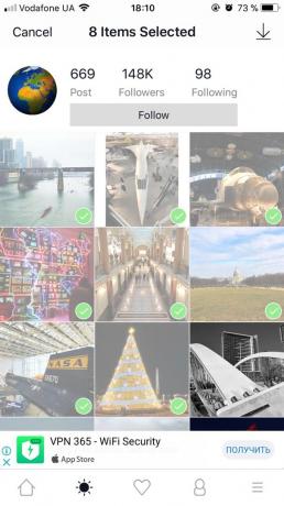Miten ladata kuvia Instagram käyttäen InstaSaver