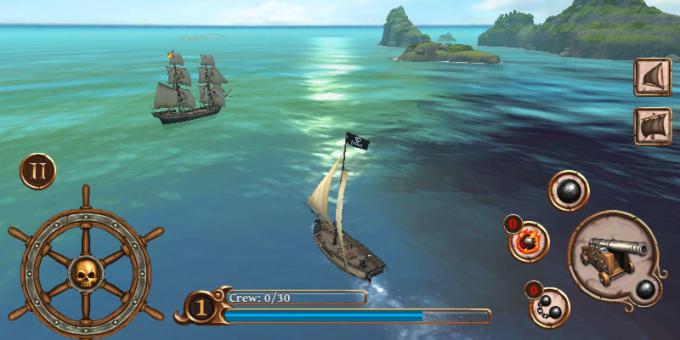 Peli merirosvoista: Ships Battle: Age of Pirates