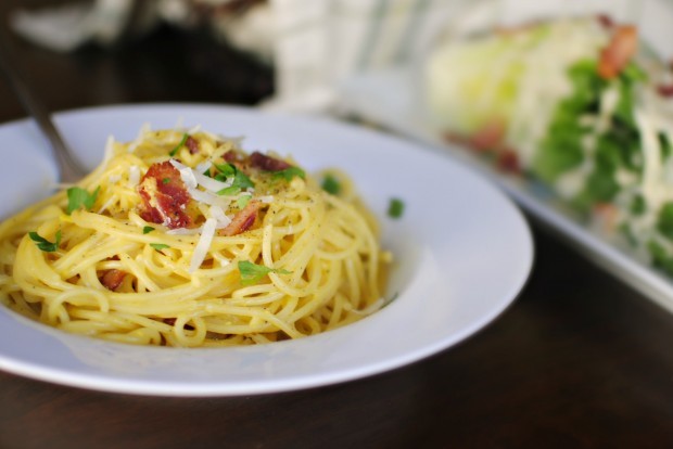 yksinkertainen carbonara