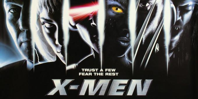 Juliste ensimmäinen elokuva X-Men