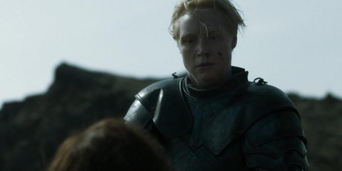 sankareita "Game of Thrones": Brienne torttu