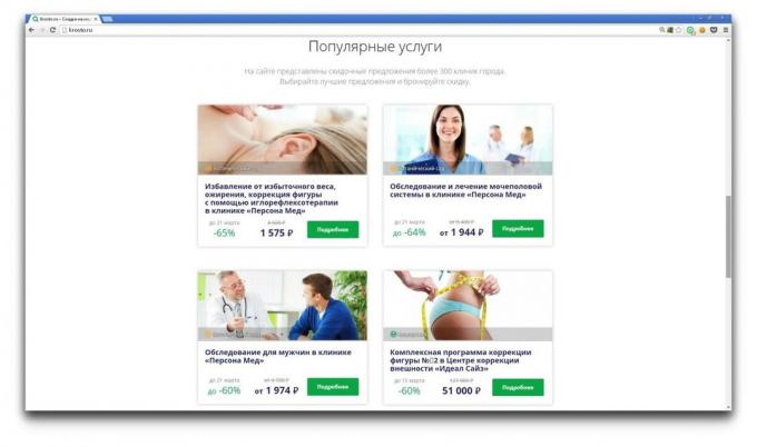 Krosto.ru: suosittu palvelut