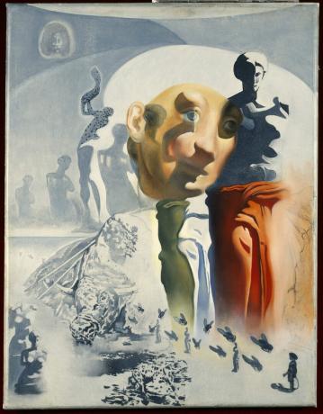 "Hallusinogeeninen härkätaistelija". Salvador Dali