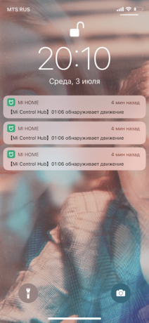 Xiaomi Mi Smart: ilmoituksen puhelimeesi