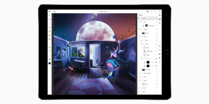 Adobe on julkaissut täysimittaiseksi Photoshop iPad. On line Illustrator