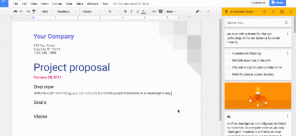 Muistiinpanoja Google Keep nyt helposti siirtyä Google Docs