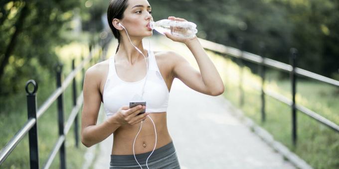 Juo riittävästi vettä ennen harjoittelua