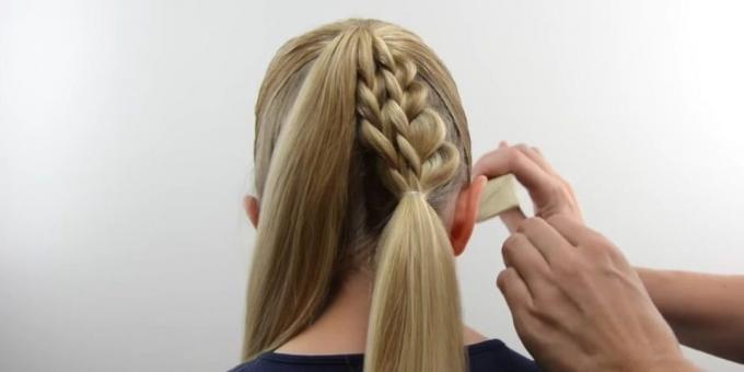 Uusi kampaus tytöille: yhdistää punokset hiuksillaan