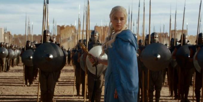 sankareita "Game of Thrones": Deyneris Targaryen