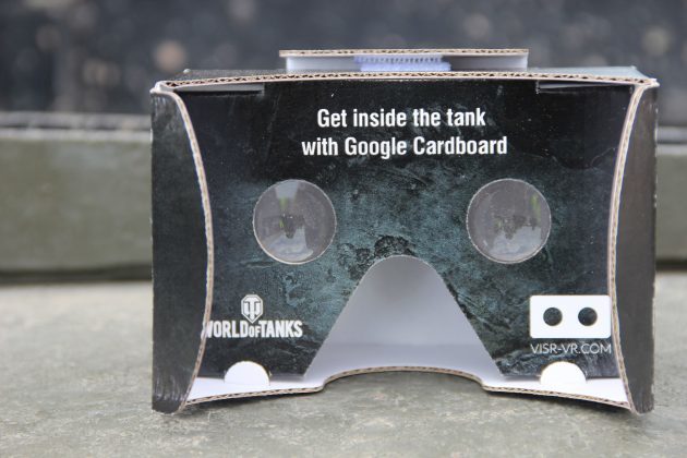Google Pahvi, kun Bovingtonskogo tankfesta 2015
