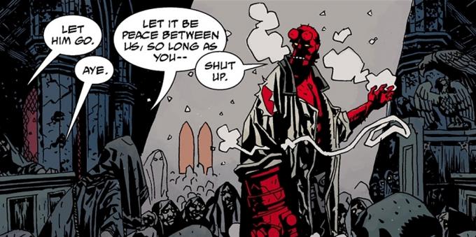 Hellboy: Hellboy mitä voi ja mitä hän on kädellään