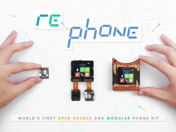 RePhone Kit modulaarinen älypuhelimet hanke ara