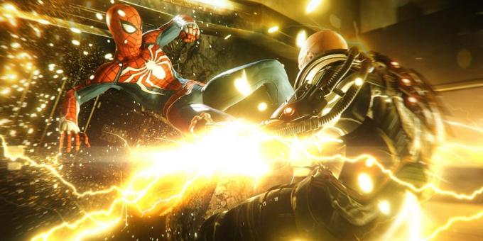 Jännittävä peli PlayStation 4: Marvelin Hämähäkkimies