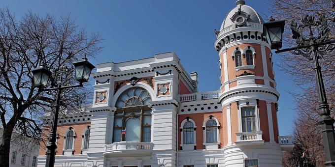 Uljanovskin nähtävyydet: Paikallishistorian ja taiteen museo