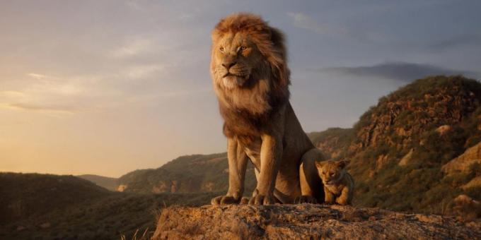 "The Lion King": Mufasa ja Simba pienet