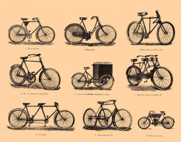 Prototyyppi pyörä patentoitiin vuonna 1818