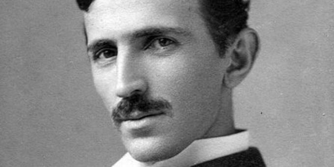 Nikola Tesla nuorena