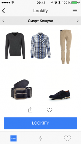 Lookify: smart casual