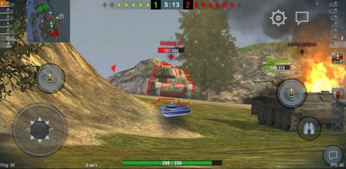 Esitys World of Tanks: Blitz -pelissä