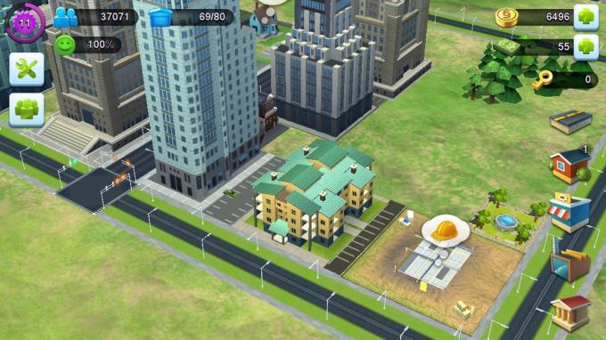 Evoluutio kotelo Sim City