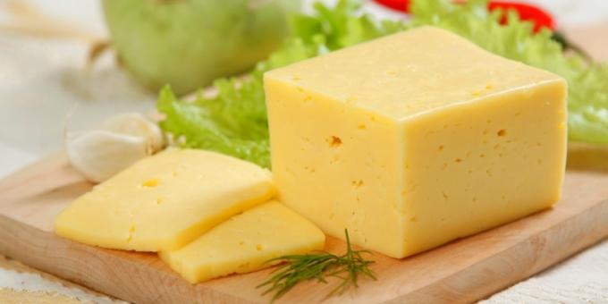 Miten ruokaa juusto: Kovat juustot kotiin