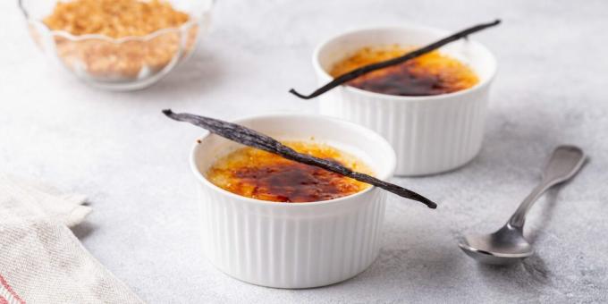 Klassinen creme brulee