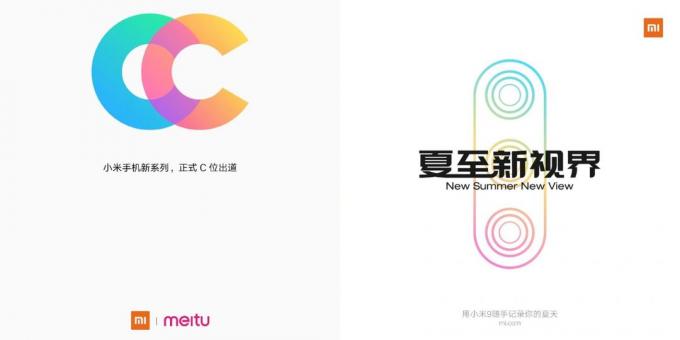 Xiaomi ja MeiTu run CC - uudet nuorten tuotemerkki älypuhelimille