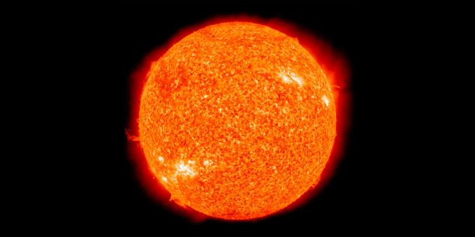 Tieteelliset tosiasiat: aurinko lämmittää meitä vanhentuneella valolla